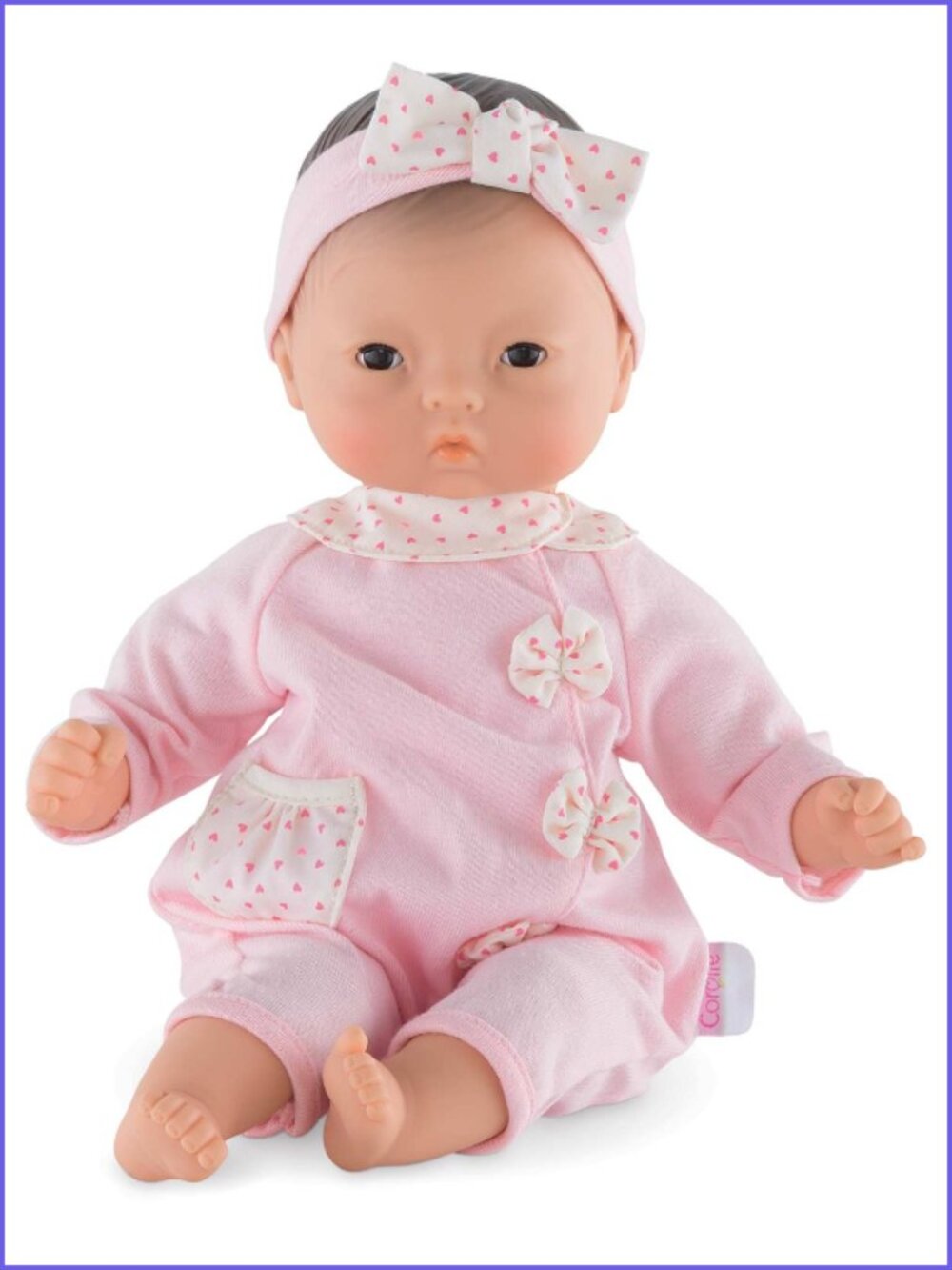 Corolle Huggable Baby Mila Asian Doll 12"-30cm New In Box